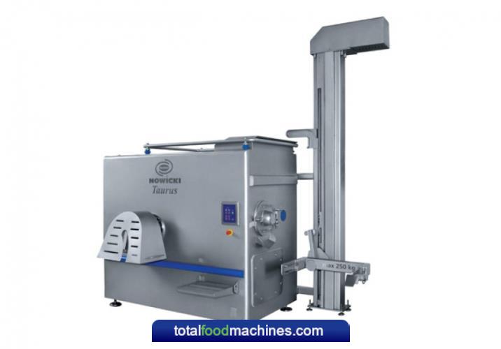 Metalbud Nowicki W-200 Taurus Full Block Fresh and Frozen Meat Grinder