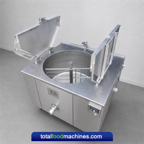 Cooking Vessels Scrape Surface Stirrer with built in Steam Generator 