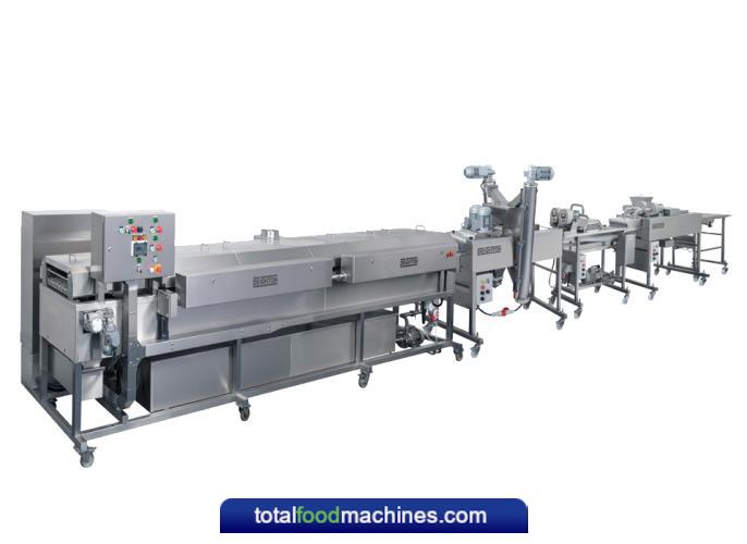 Deighton 400mm Battering, Breading, Crumbing and Frying Line 