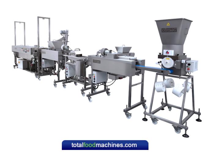 Deighton 600mm Battering, Breading, Crumbing and Frying Line 