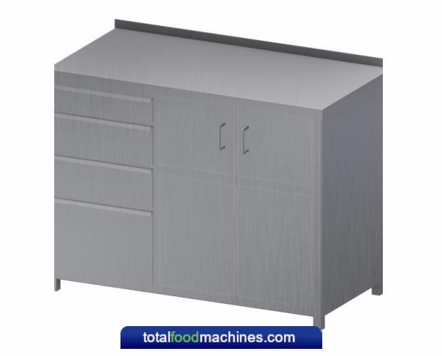 Stainless Steel Tables and Cabinets 