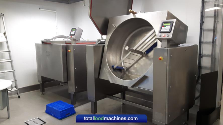 T&S 400 Litre Electric Scrape Surface Tilting Cooking Kettle 