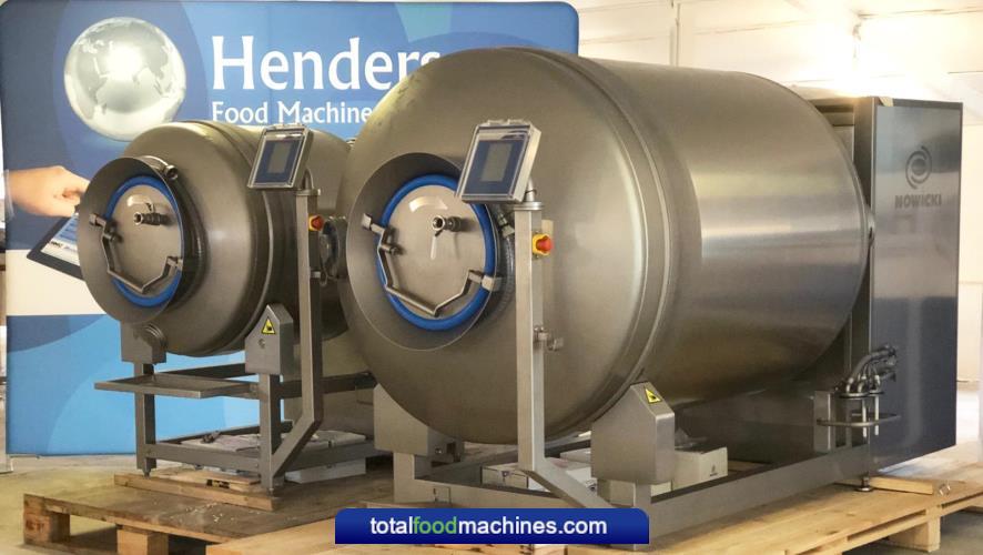 Horizontal vacuum tumblers type MA - Metalbud NOWICKI