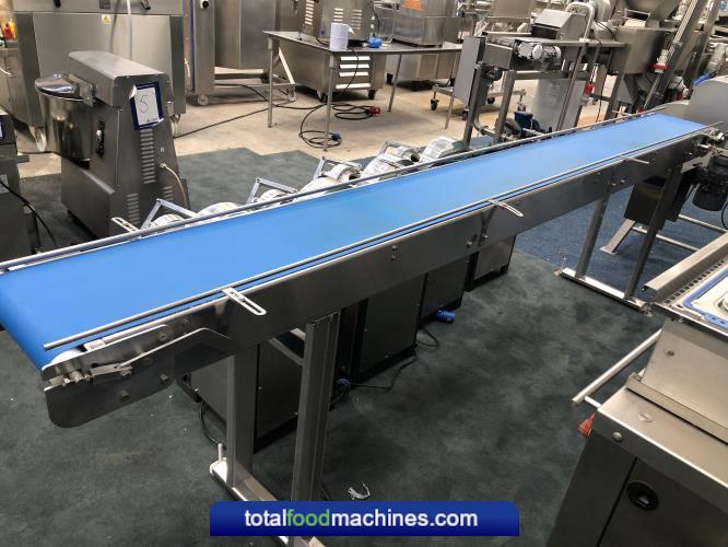 Total Food Machines PU Variable Speed Belt Conveyor 
