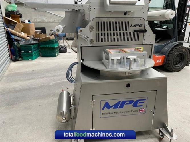 MPE RT900 Rotary Tray Sealer Gas Flushing Print Registration 