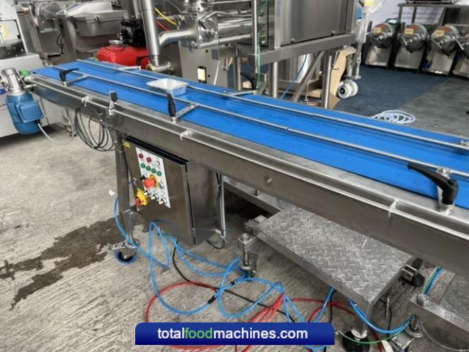  Ready Meal Conveyor Variable Speed Set Up For Depositors