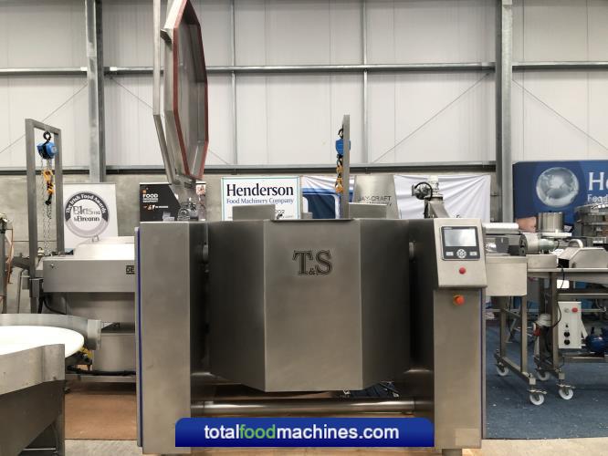 T&S RKKC 500EG Built In Steam Generator Scrape Surface Cooking Vessel 