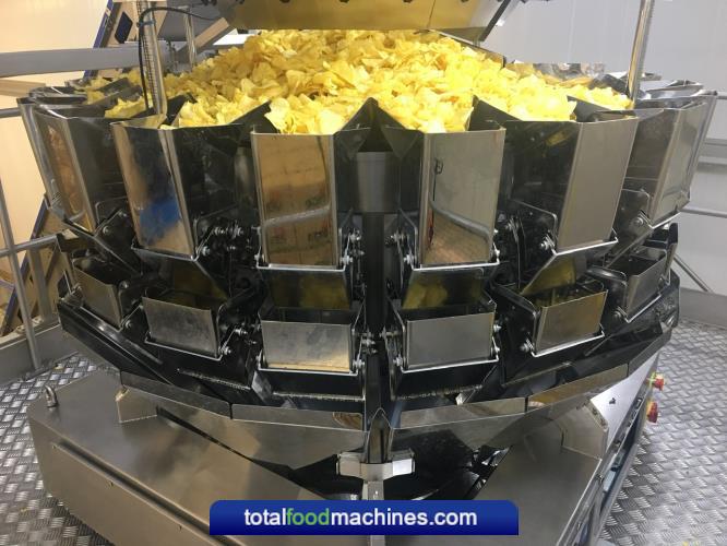 Multihead Weigher 14 Heads  2.5 Litre Dimple Buckets