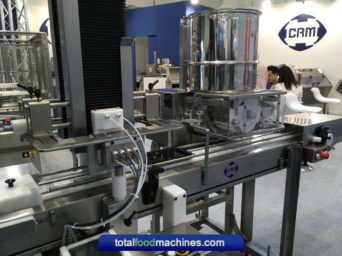 CRM Burger Former with Tray Denester 