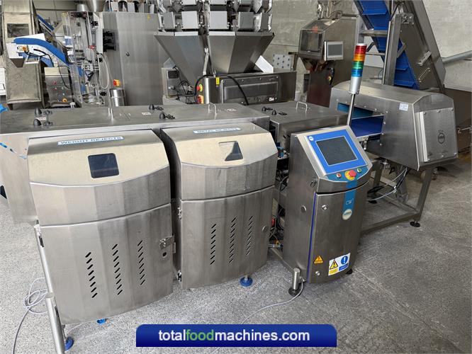 Loma IQ3 Metal Detector & CW3 Checkweigher Combi Unit